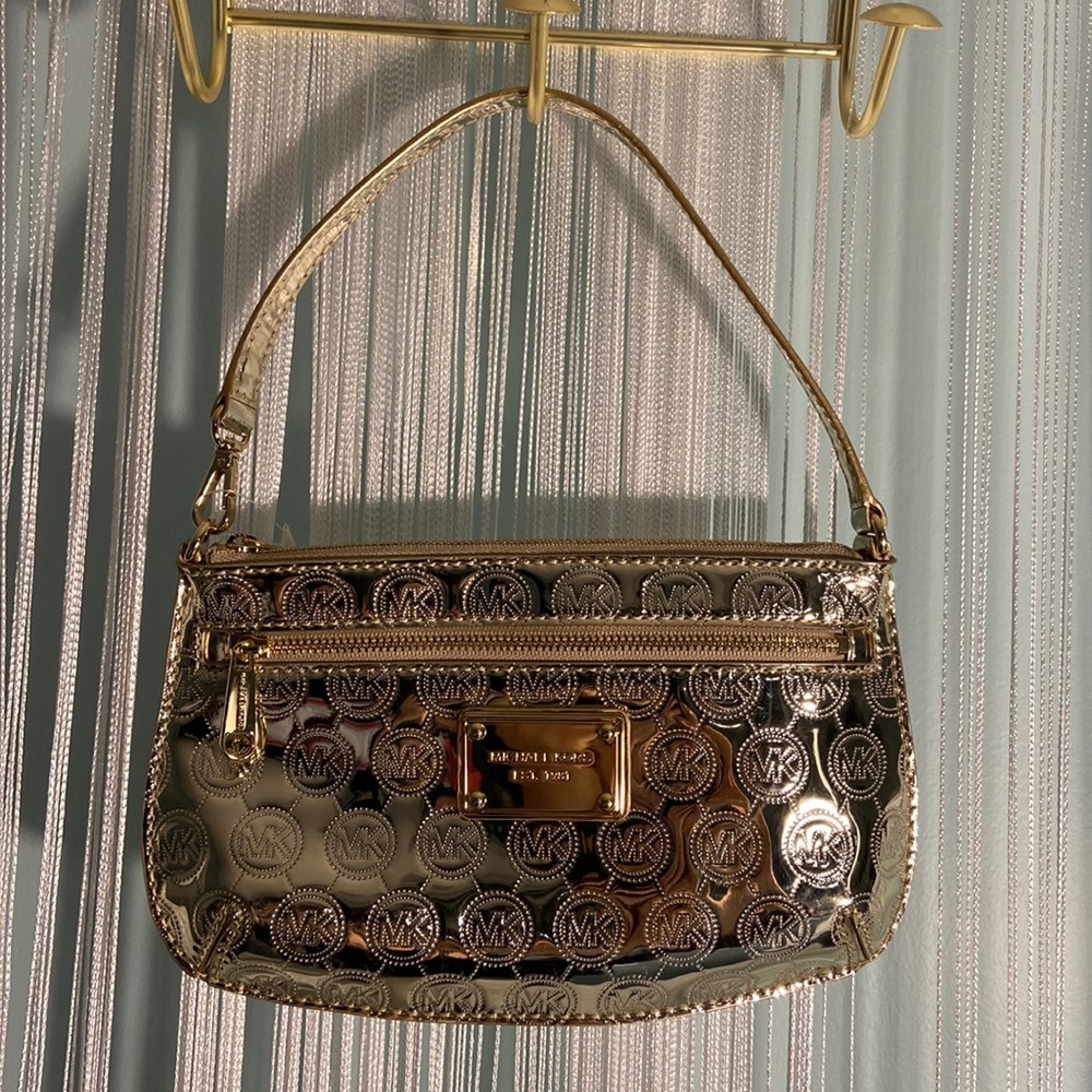 Michael Kors Gold Wristlet NWT